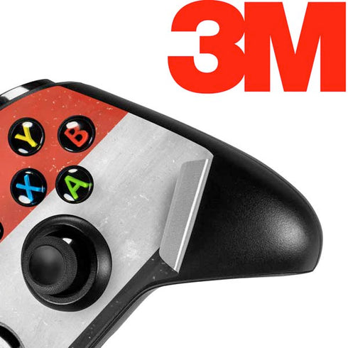 Yemen Flag Distressed Xbox One S Controller Skin